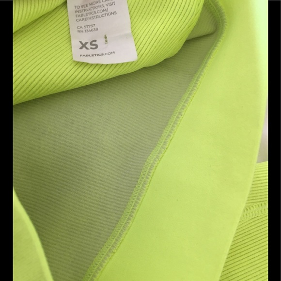 FABLETICS YELLOW WORKOUT JOGGER PANTS - Picture 7 of 8